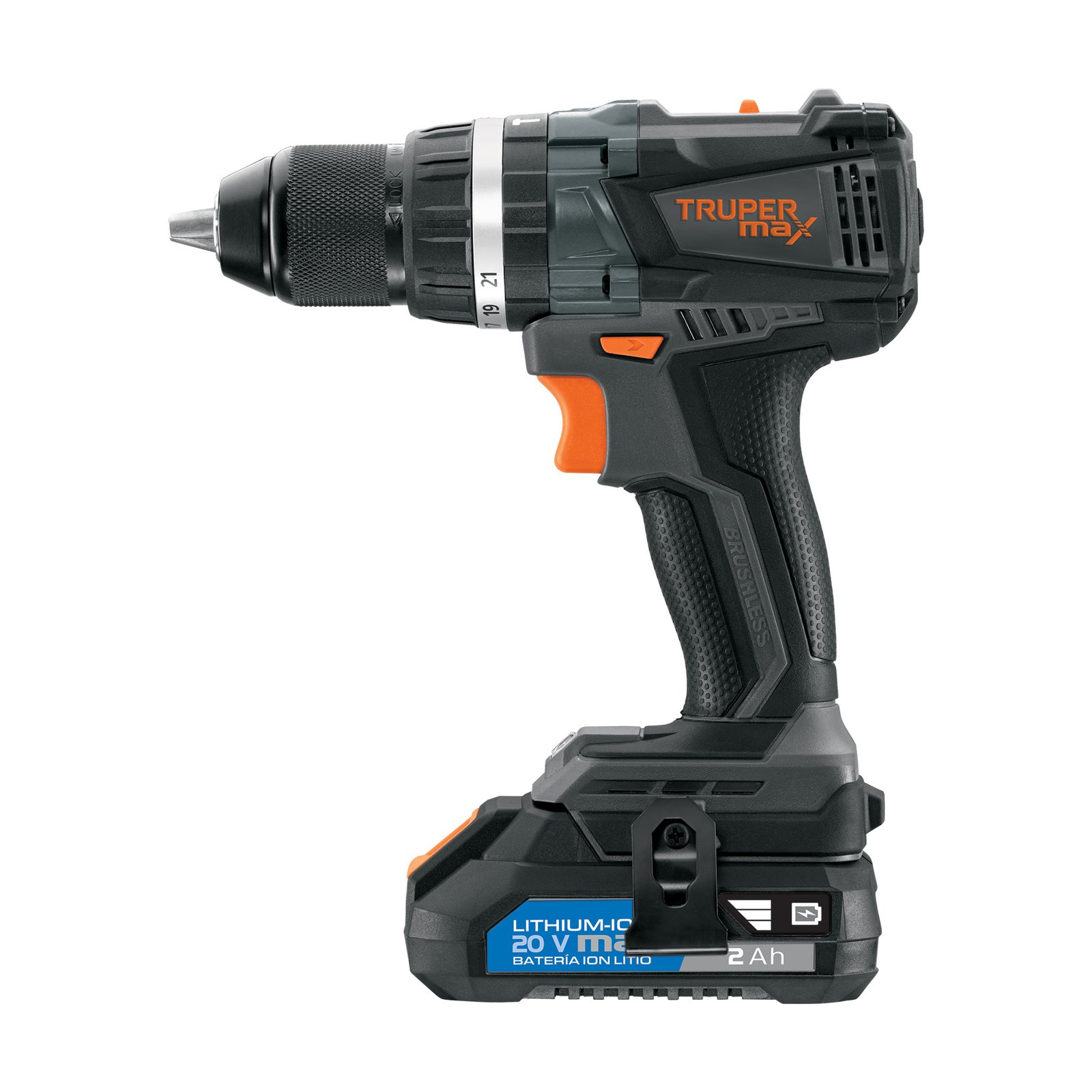 ROTOMARTILLO INALAM 1/2" 20V MAX-20R TRUPER MAX