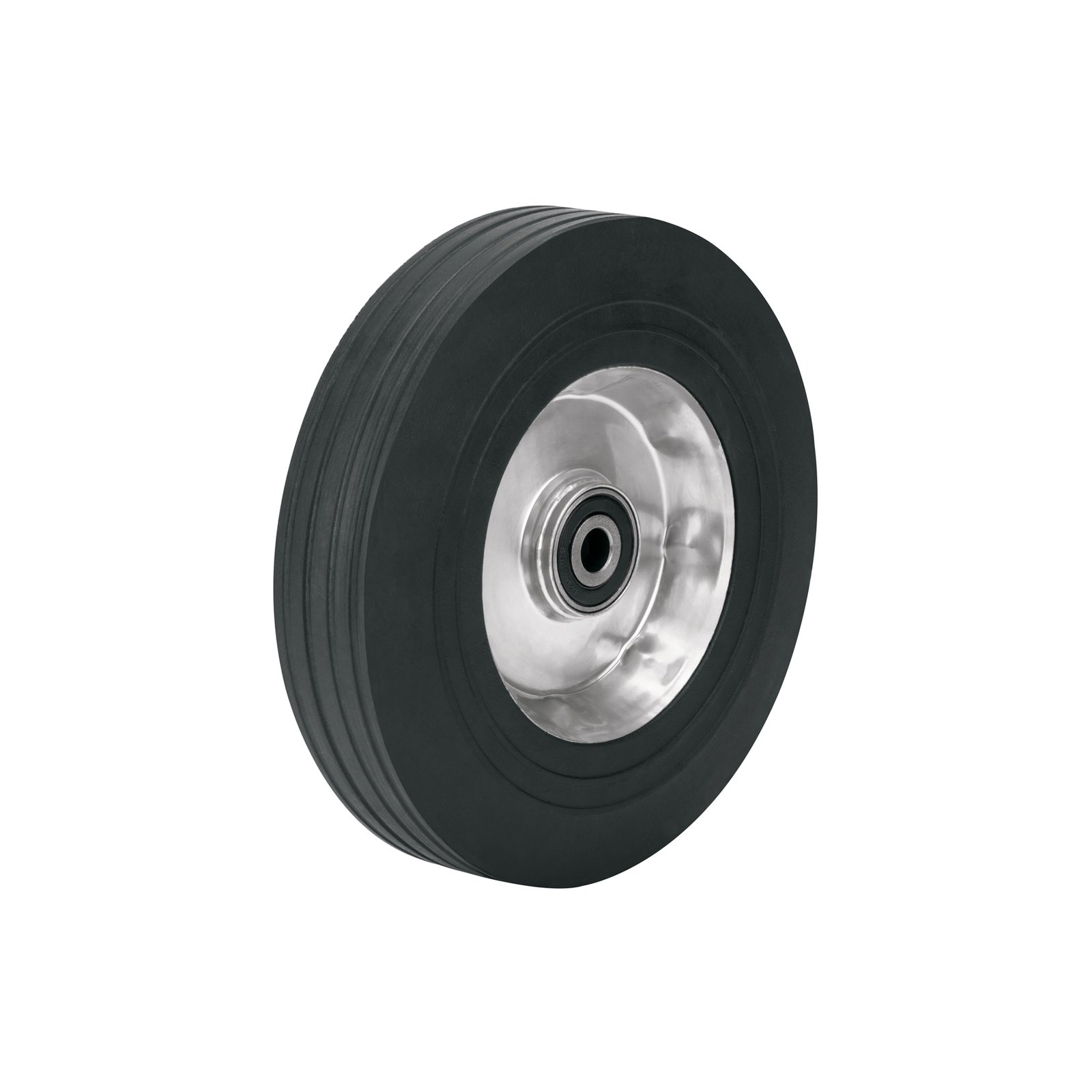RUEDA SOLIDA DE HULE 10" LATERAL LLH-10L TRUPER
