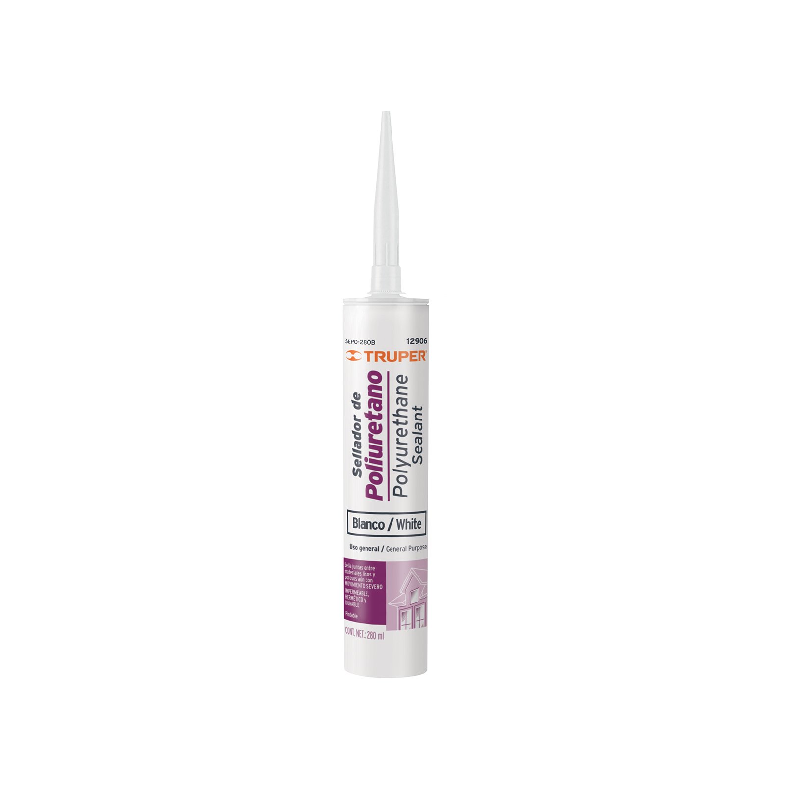 SELLADOR POLIURETANO BLANCO 280ML SEPO-280B TRUPER