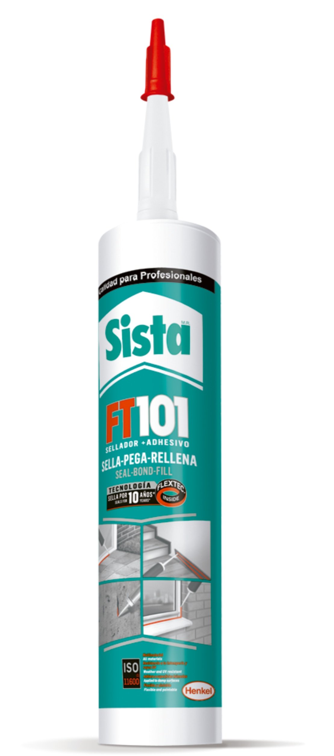 SELLADOR SISTA FT101 POLIURETANO BCO 280 ML CJ12