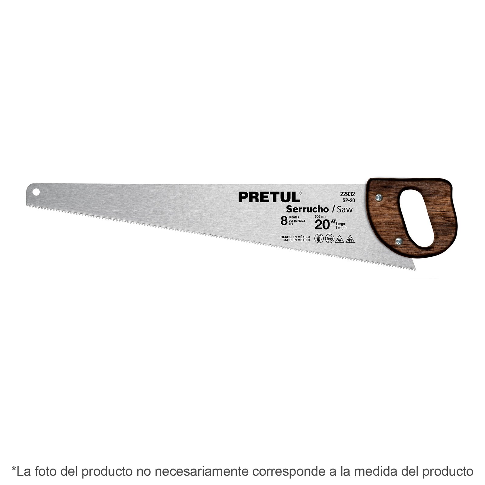 SERRUCHO 16" SP-16 PRETUL