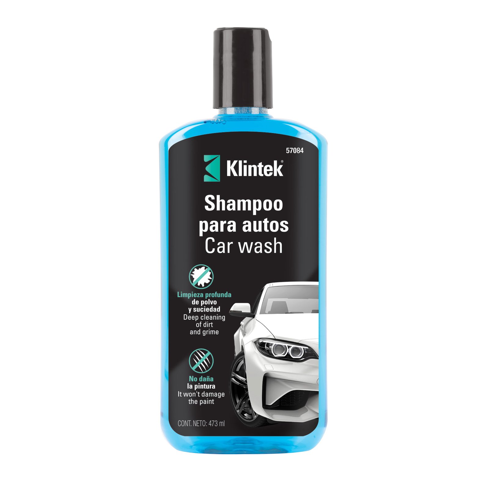 SHAMPOO P/AUTO SIN CERA 473 ML EA-10 KLINTEK