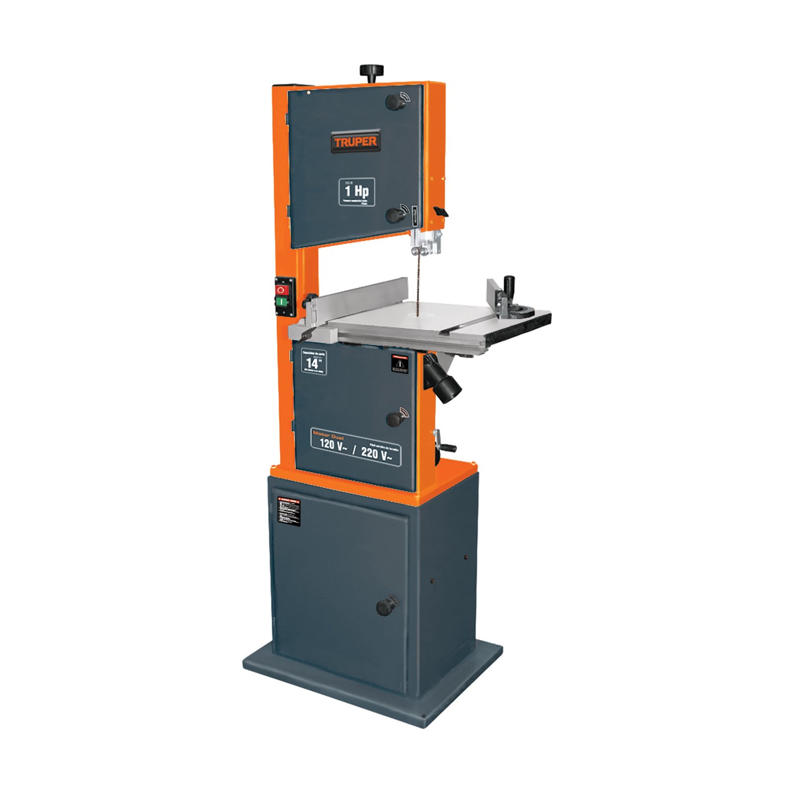 SIERRA CINTA 14" 1HP 110-220V SCI-14E TRUPER