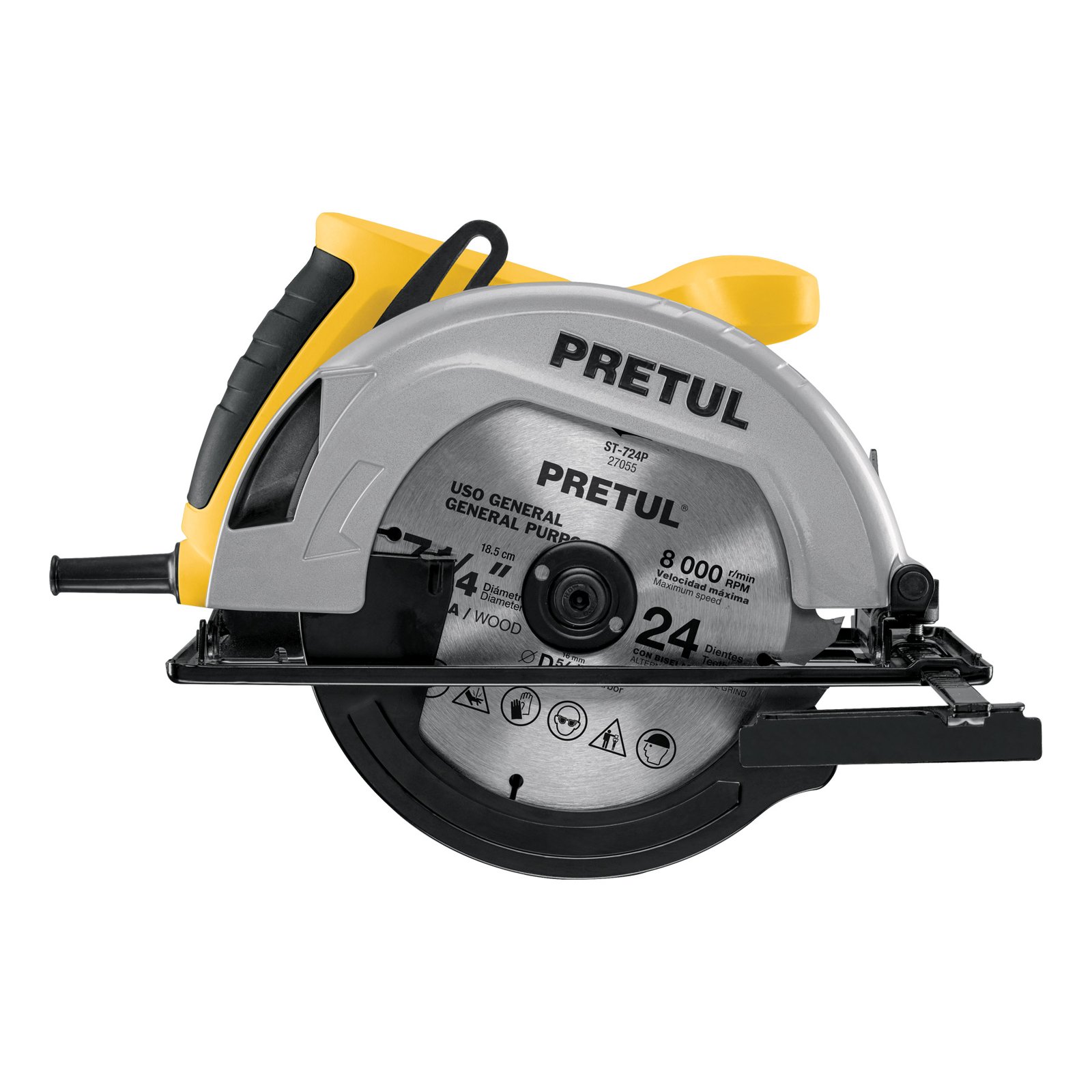 SIERRA PATIN ELECT 71/4 1200 W SICI-7-1/4P PRETUL