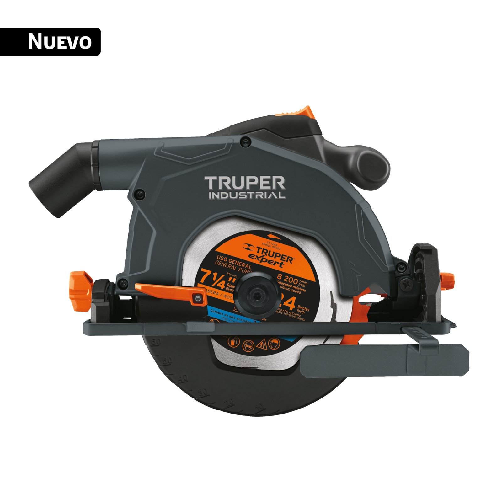 SIERRA PATIN IND 1900W 110V SICI-7-1/4N5 TRUPER