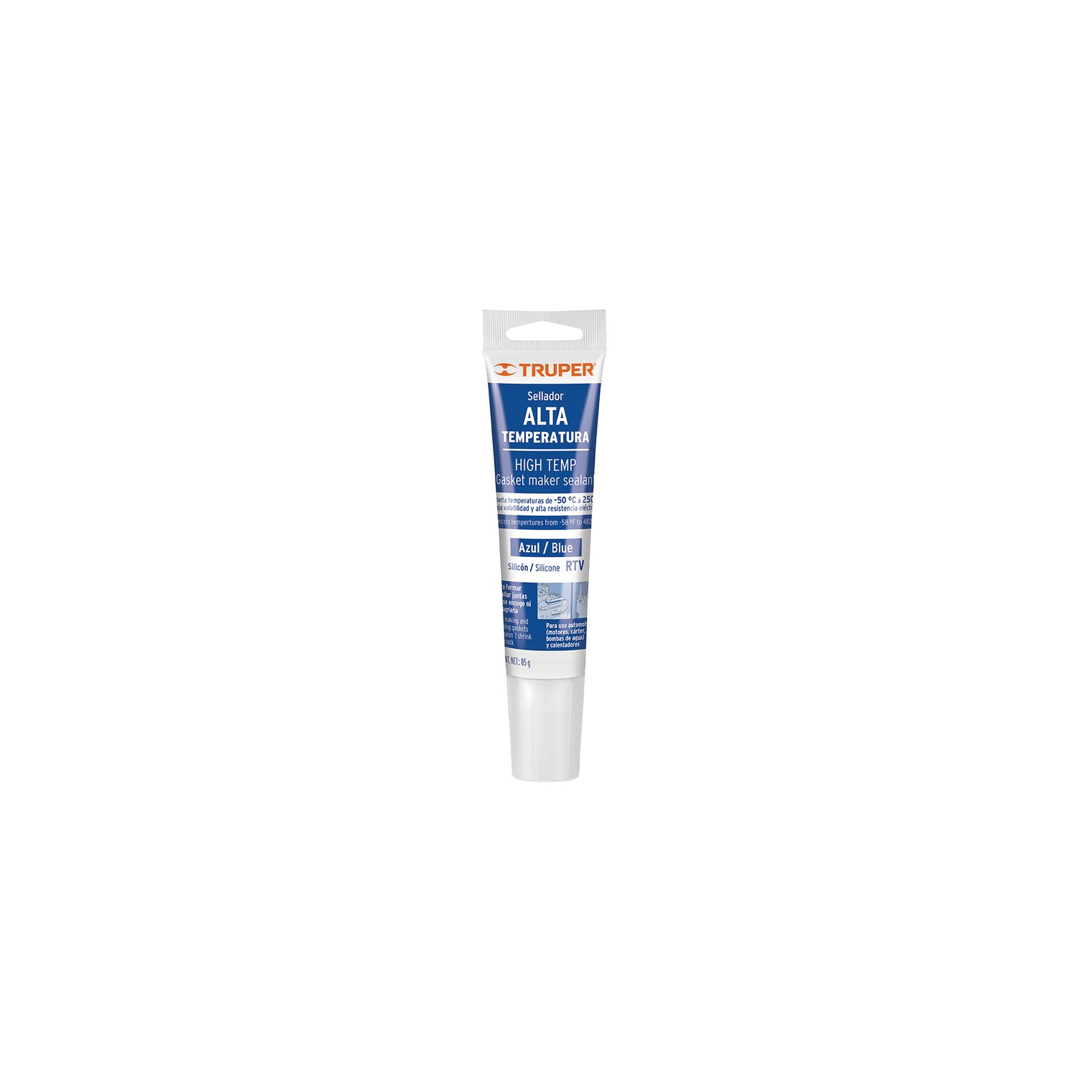 SILICON AZUL ALTA TEMPERATURA 85gr ALTE-A TRUPER
