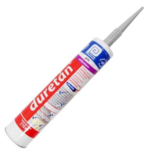 SELLADOR DURETAN TUBO 300ML GRIS CJ 25 UNDS
