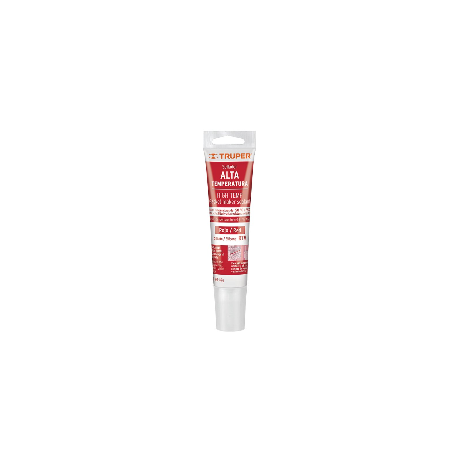 SILICON ROJO ALTA TEMPERATURA 85gr ALTE-R TRUPER