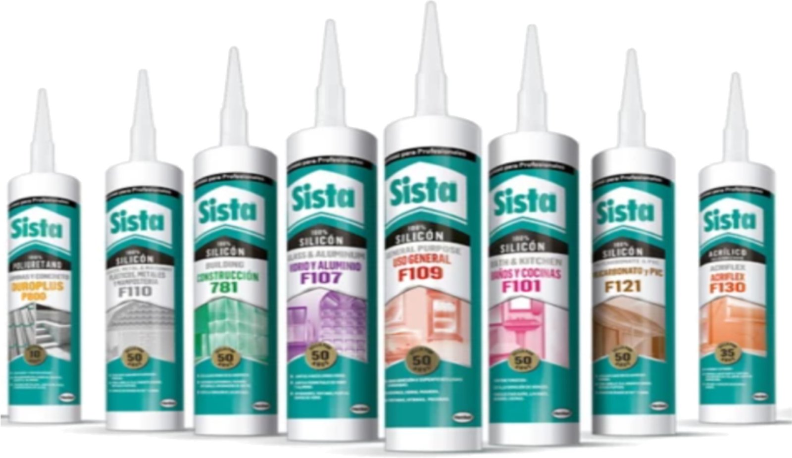 SILICON SISTA F121 POLI Y PVC TRANSP 300ML CJ12
