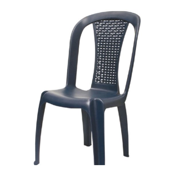 SILLA CRYSTAL S/BRAZOS AZUL OSCURO #1037 COLPLAST