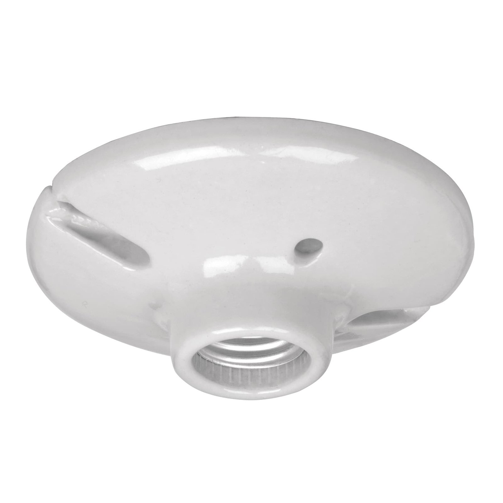 SOCKET PLAFON PORCEL 4-1/2" POPO-18G VOLTECH