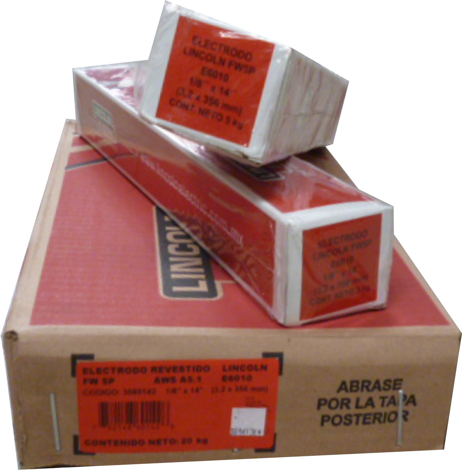 SOLD. LINCOLN 6010 -1/8"x KG(CAJ 20KG/CAP5KG)