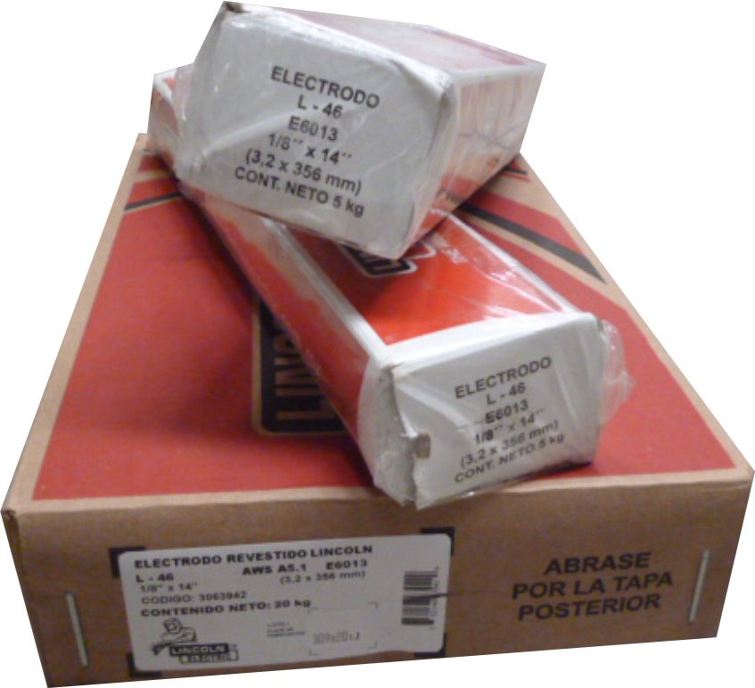 SOLD. LINCOLN 6013 - 1/8" x KG (CAJA 20KG/CAP5KG)
