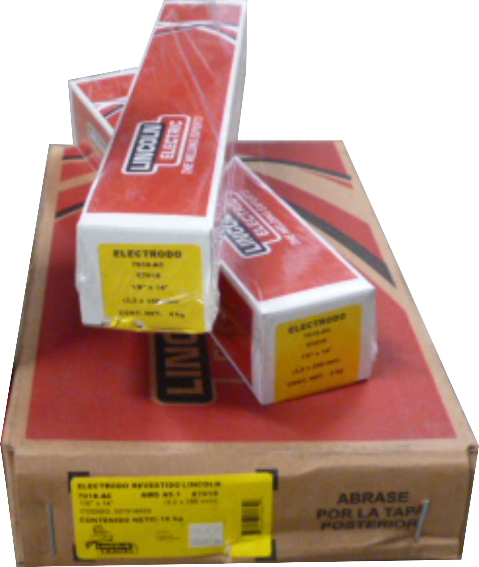 SOLD. LINCOLN #7018AC-1/8"x KG(CAJA 16KG/CAP 4KG)