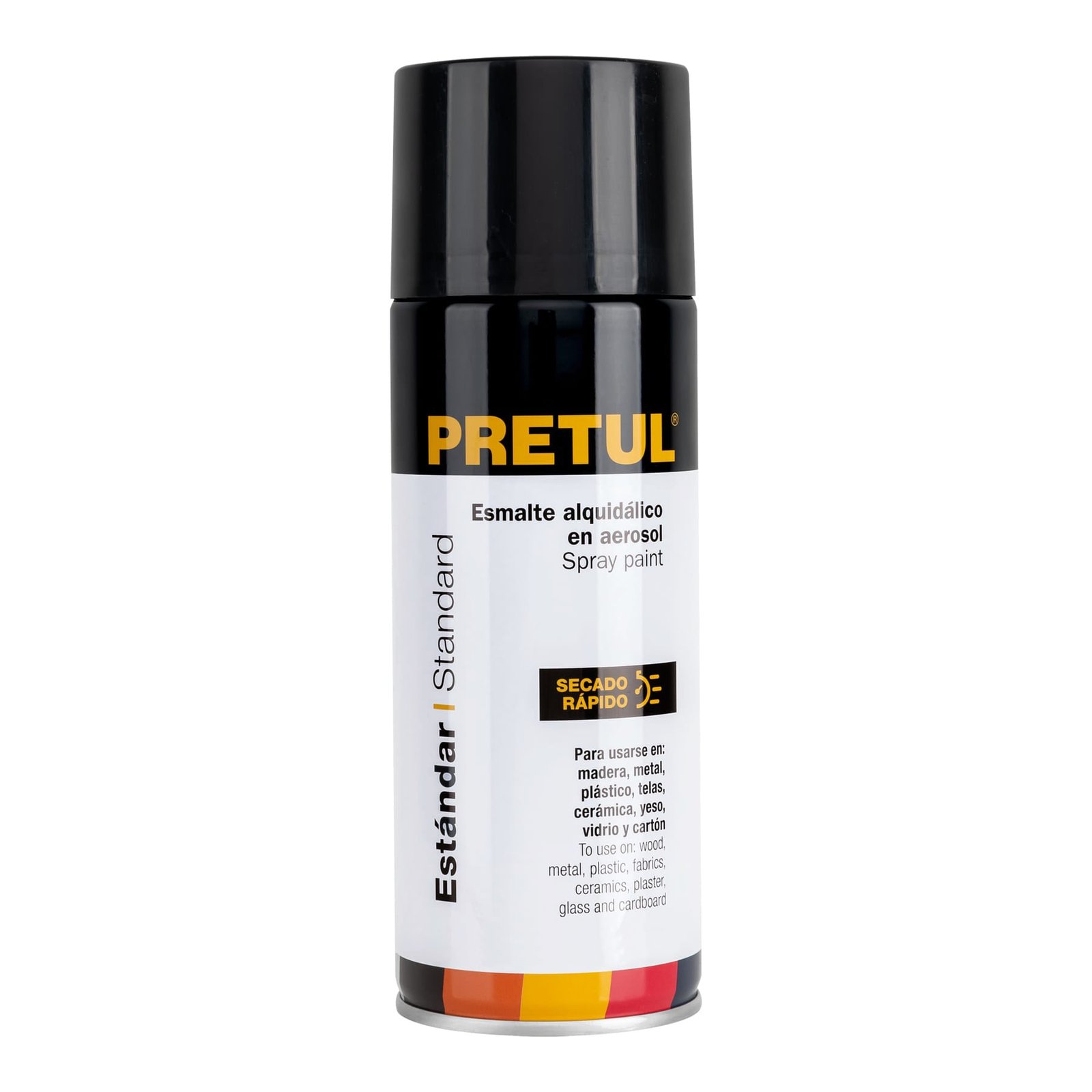 SPRAY NEGRO MATE 300ml PA-NM-P PRETUL