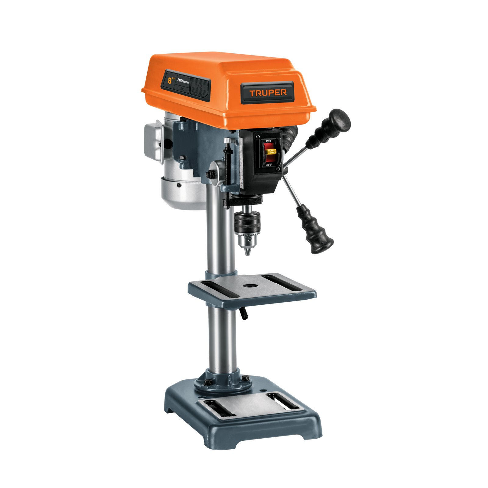 TALADRO PEDESTAL 1/2"X8"X1/3HP 110V TRUPER TAPI-8