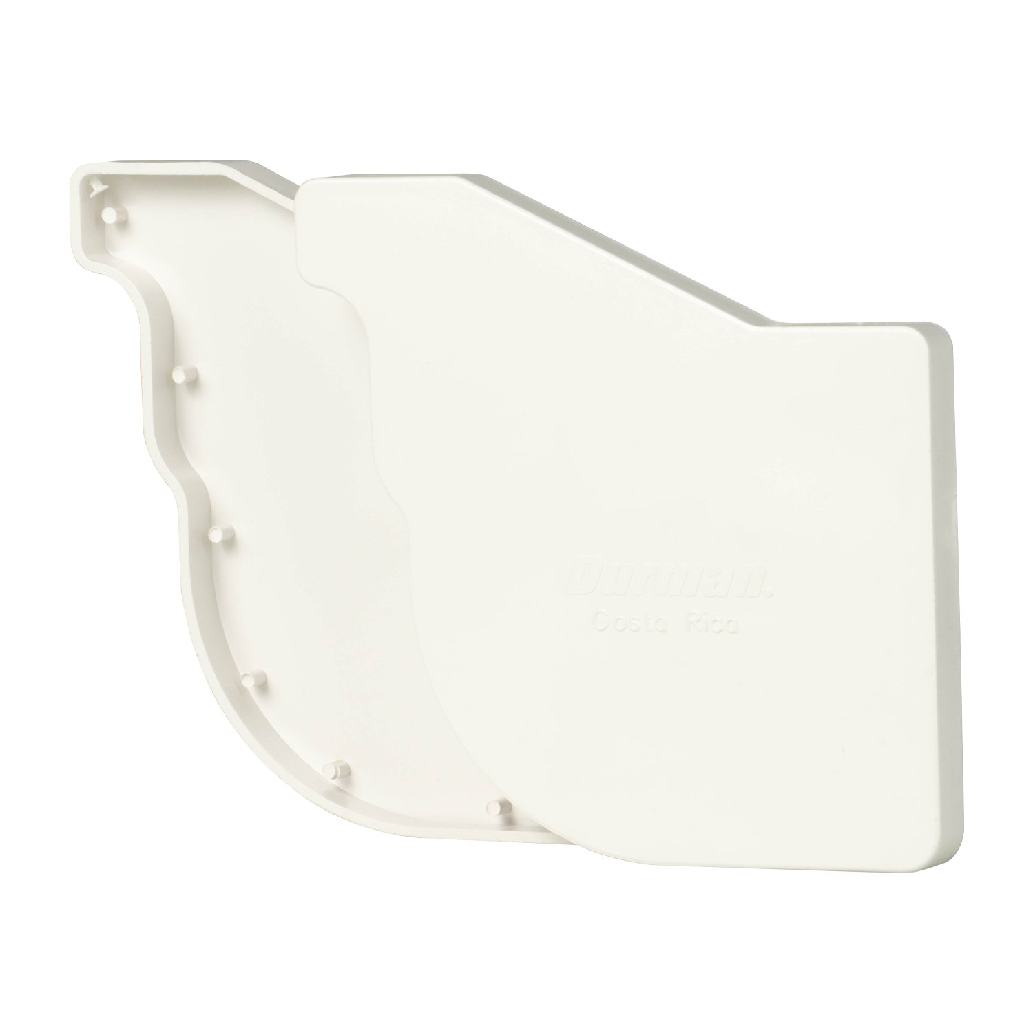 TAPAS PVC DURMAN P/ CANOA CLASICA BLANCA X PAR