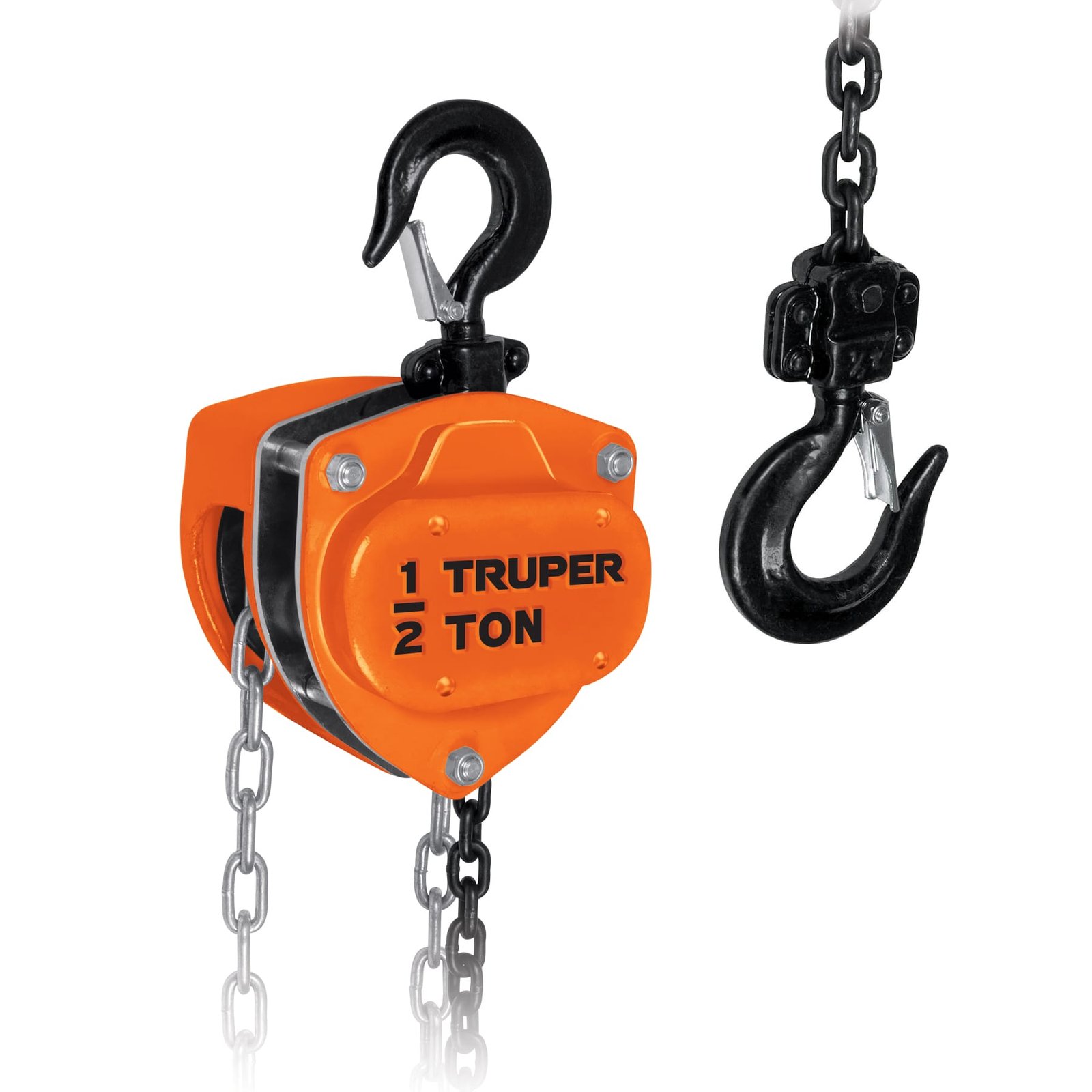 TECLE C/CADENA 1/2 TONELADA POL-1/2 TRUPER