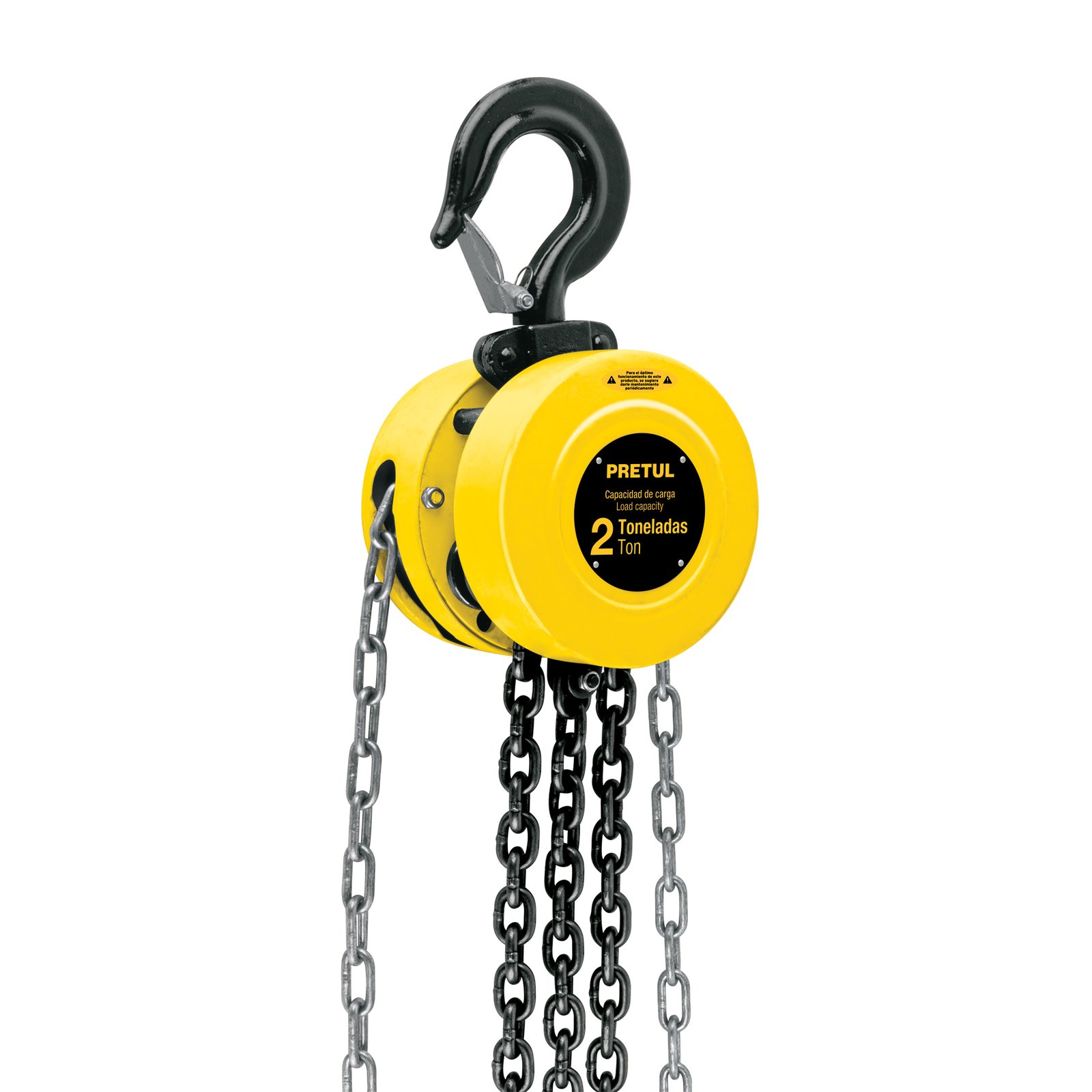 TECLE C/CADENA 2 TONELADA POL-2P PRETUL