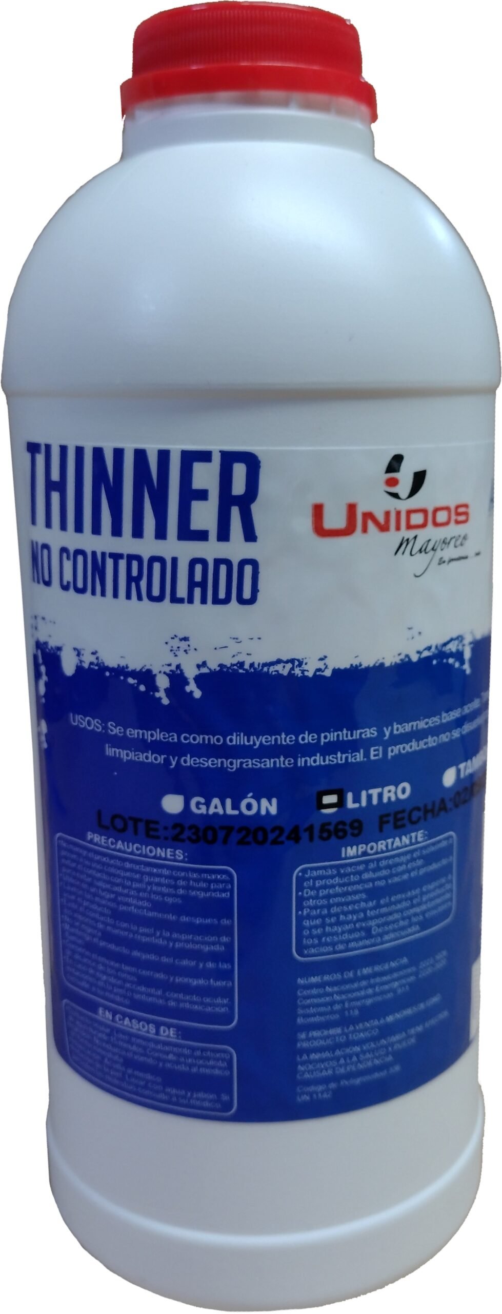 THINNER CORRIENTE NC LITRO CJ 12 UNDS