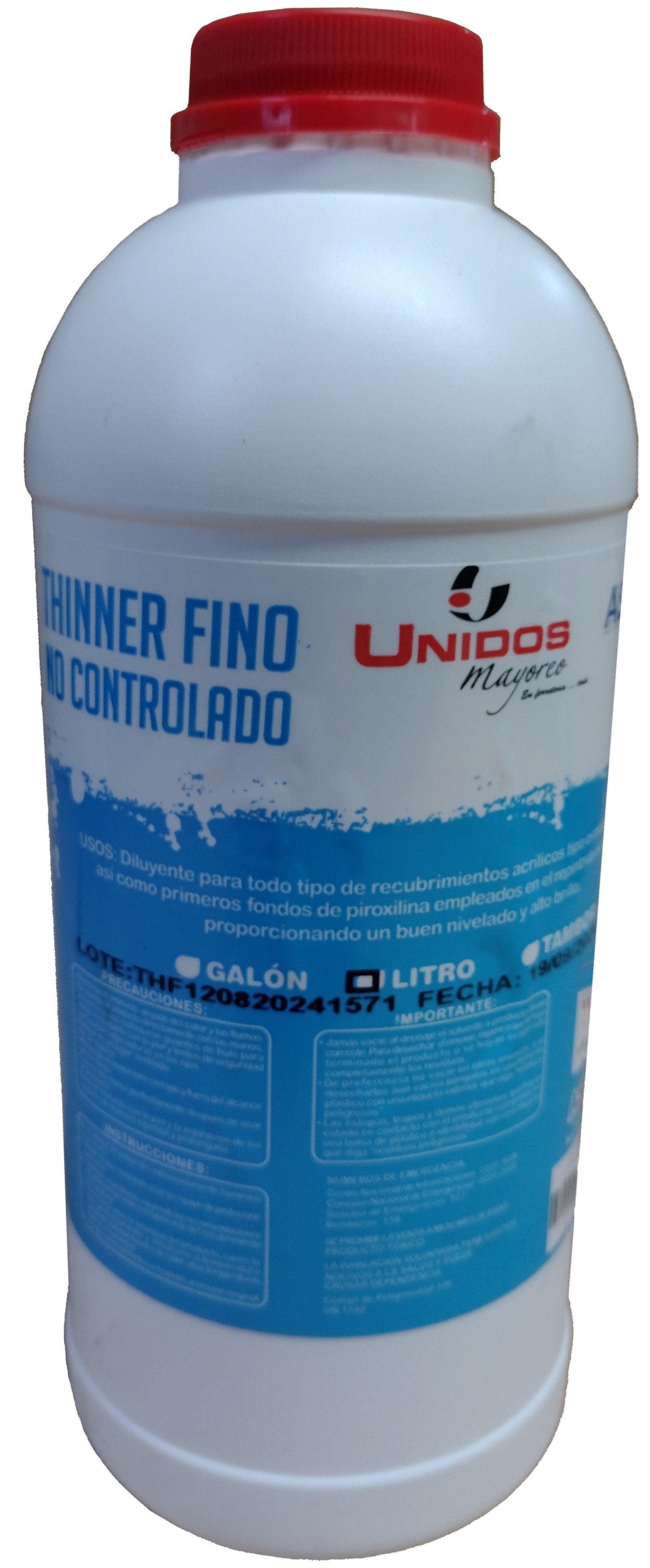 THINNER FINO LITRO CJ 12 UNDS
