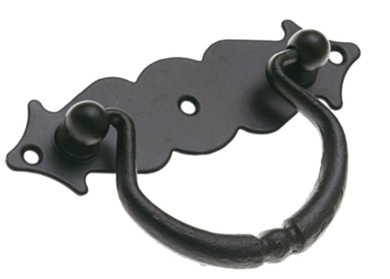TIRADERA AMIG RUSTICA NEGRO MOD.1003 31X100mm