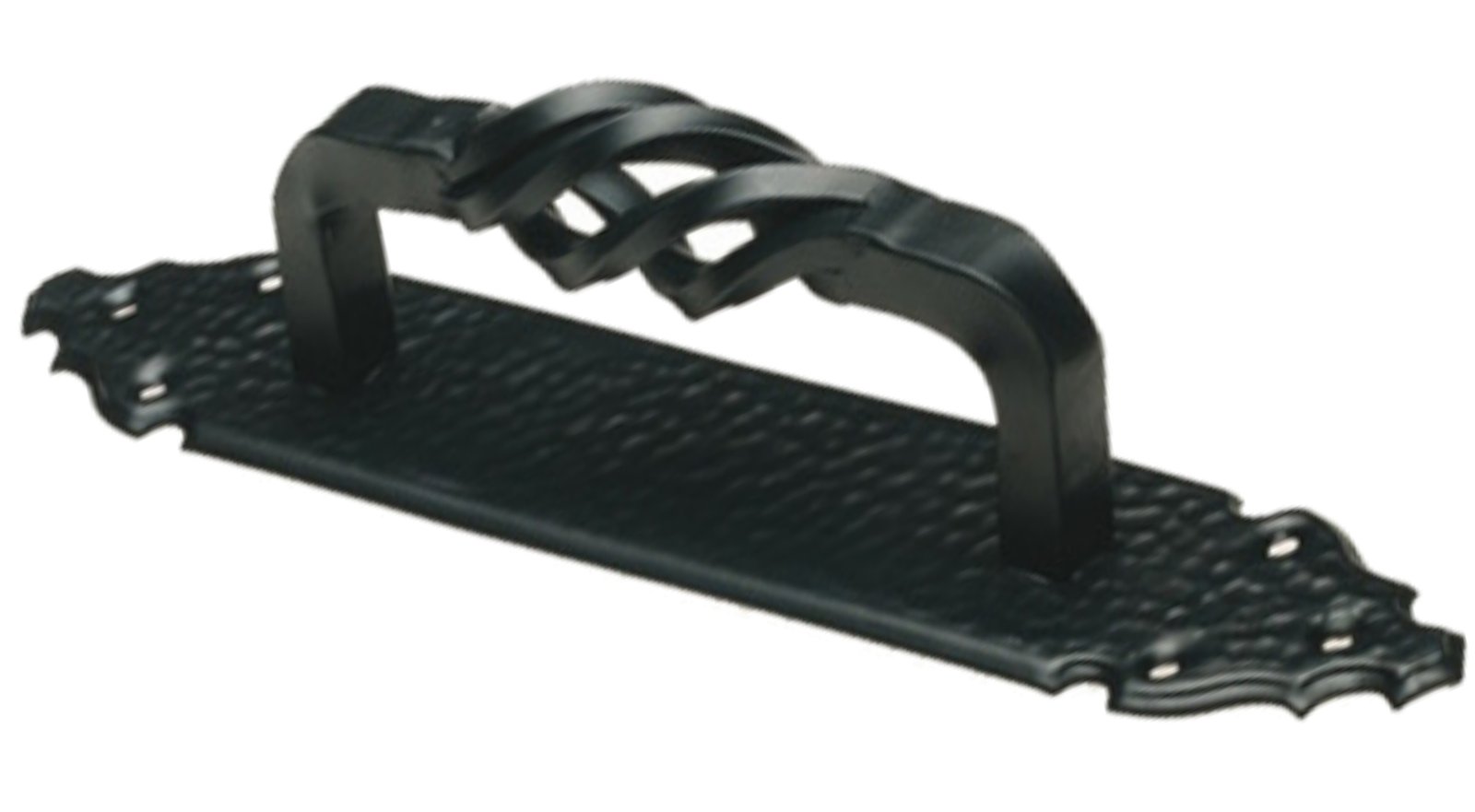 TIRADERA AMIG RUSTICA P/PUERTA NEGRO MOD.104-11"