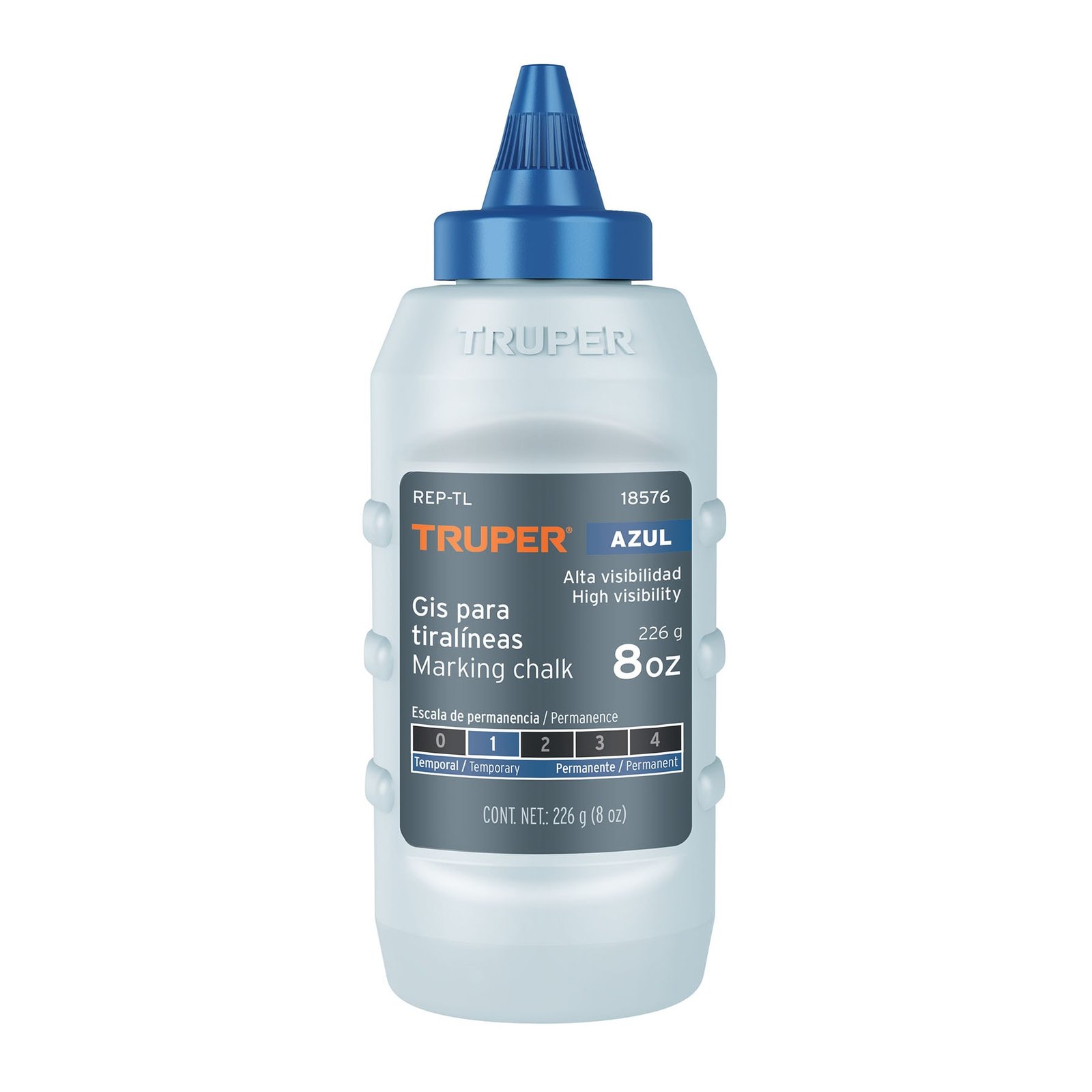 TIZA P/TIRALINEAS AZUL TRUPER REP-TL T-216