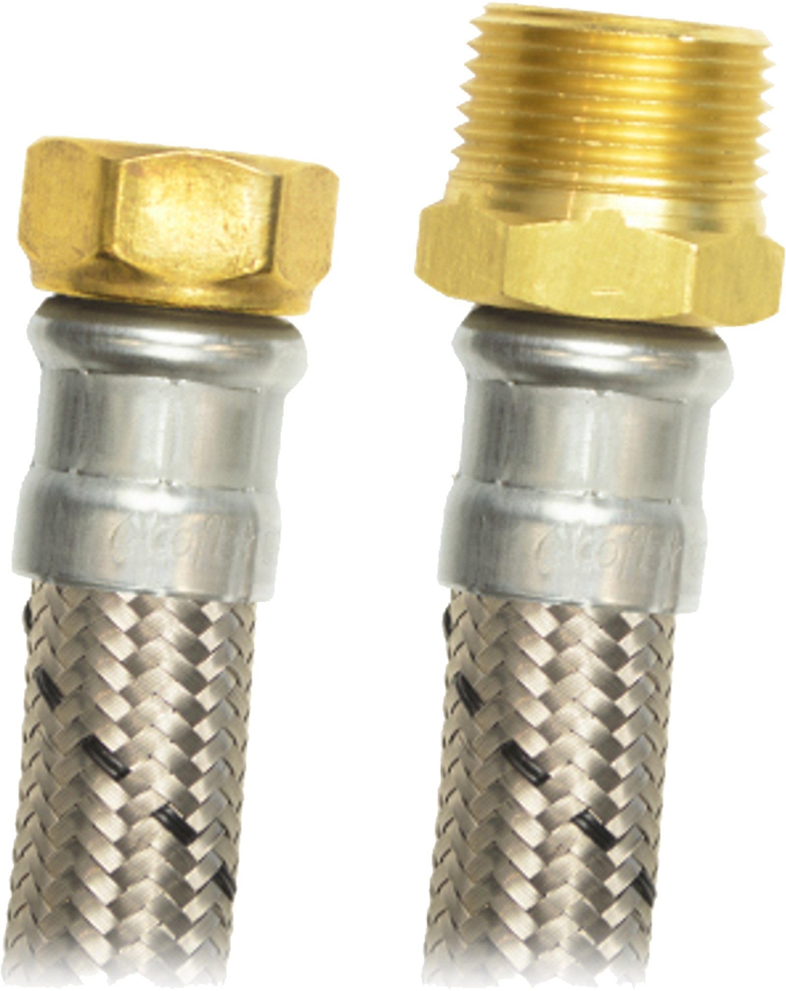 TUBO ABASTO ACE.FLEX.1/2 X1/2 X60CM EAB-L60 COFLEX