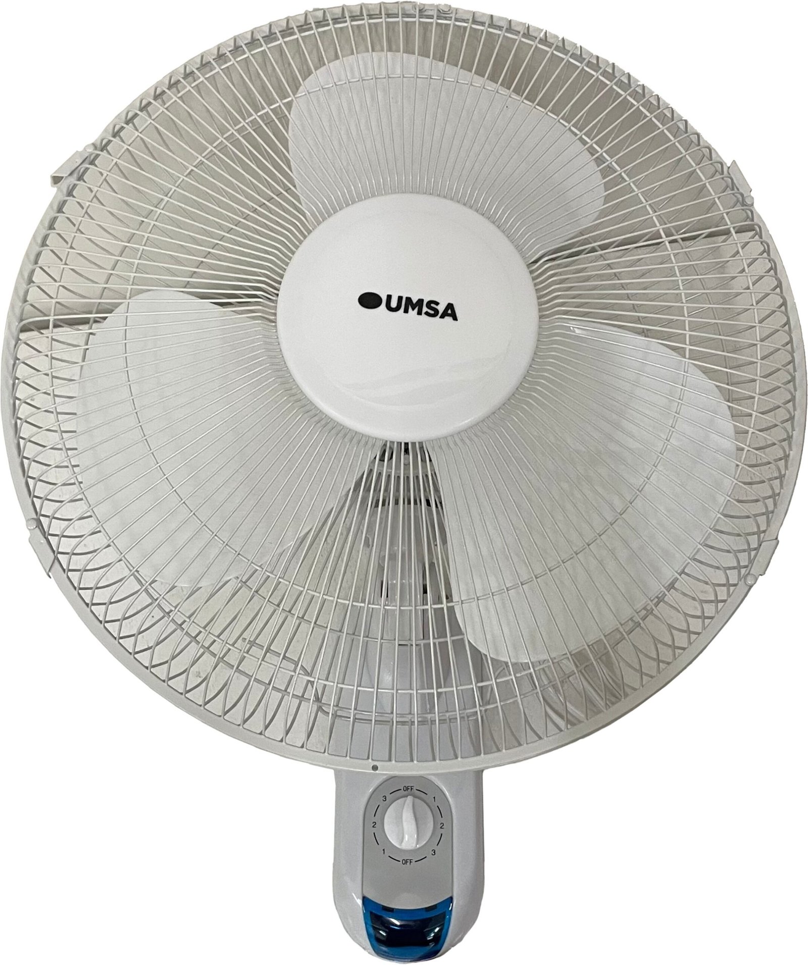 VENTILADOR DE PARED 16P 3 ASPAS 50W BLANCO UMSA