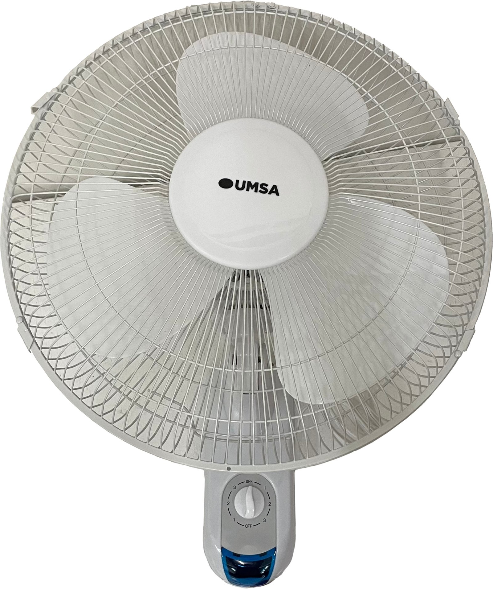 VENTILADOR DE PARED 16P 3 ASPAS 50W BLANCO UMSA
